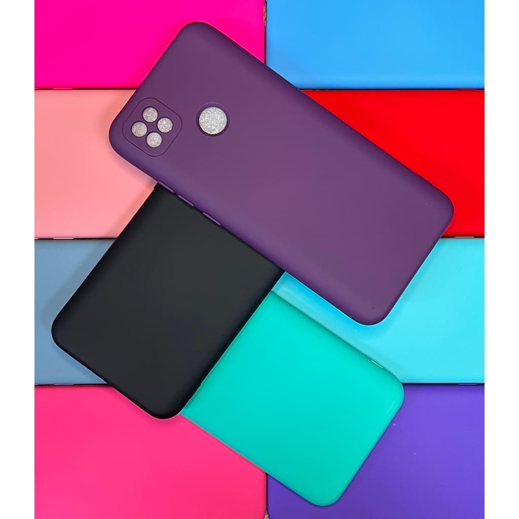 Capa para Xiaomi Redmi 9C / 10A / Capa + Pelicula 3D ou Só 1 Capinha Aveludada Case