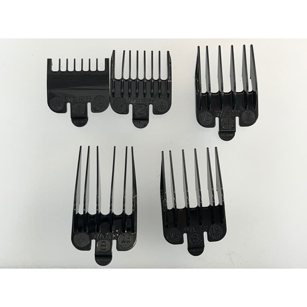 Kit 5 Pentes Wahl Home  lâmina 42 x 38 mm + Óleo 5 ml E Escovinha