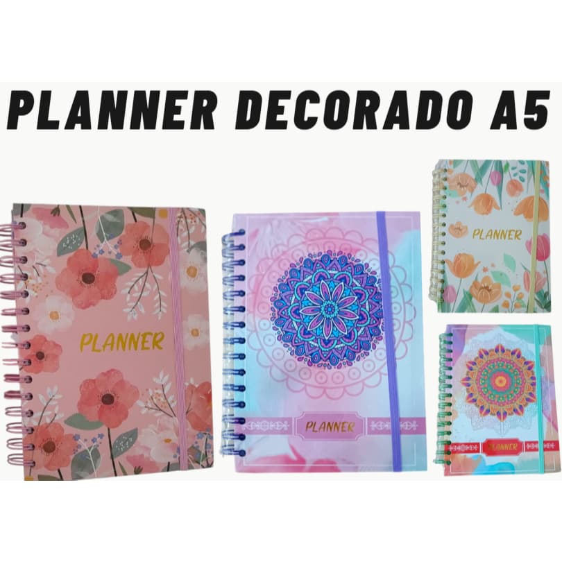 AGENDA PLANNER DECORADO NÃO DATADO PLANEJAMENTO ANUAL - FINANCEIRO - ANOTAÇÕES