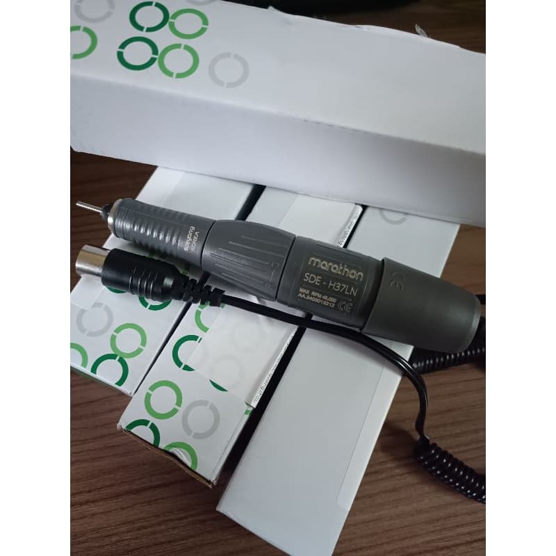 Motor caneta elétrica prótese e unha de 45.000 RPM MARATHON SDE-H37LN MELHOR PREÇO
