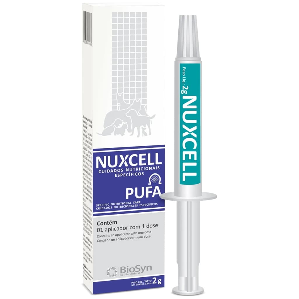 Nuxcell Pufa Suplemento Vitamínico Para Cachorros BioSyn 2g