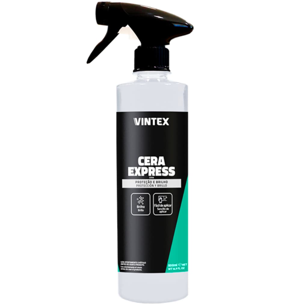 Cera Liquida Para Carro Cera Express Vintex 500ml Cera Liquida Automotivo