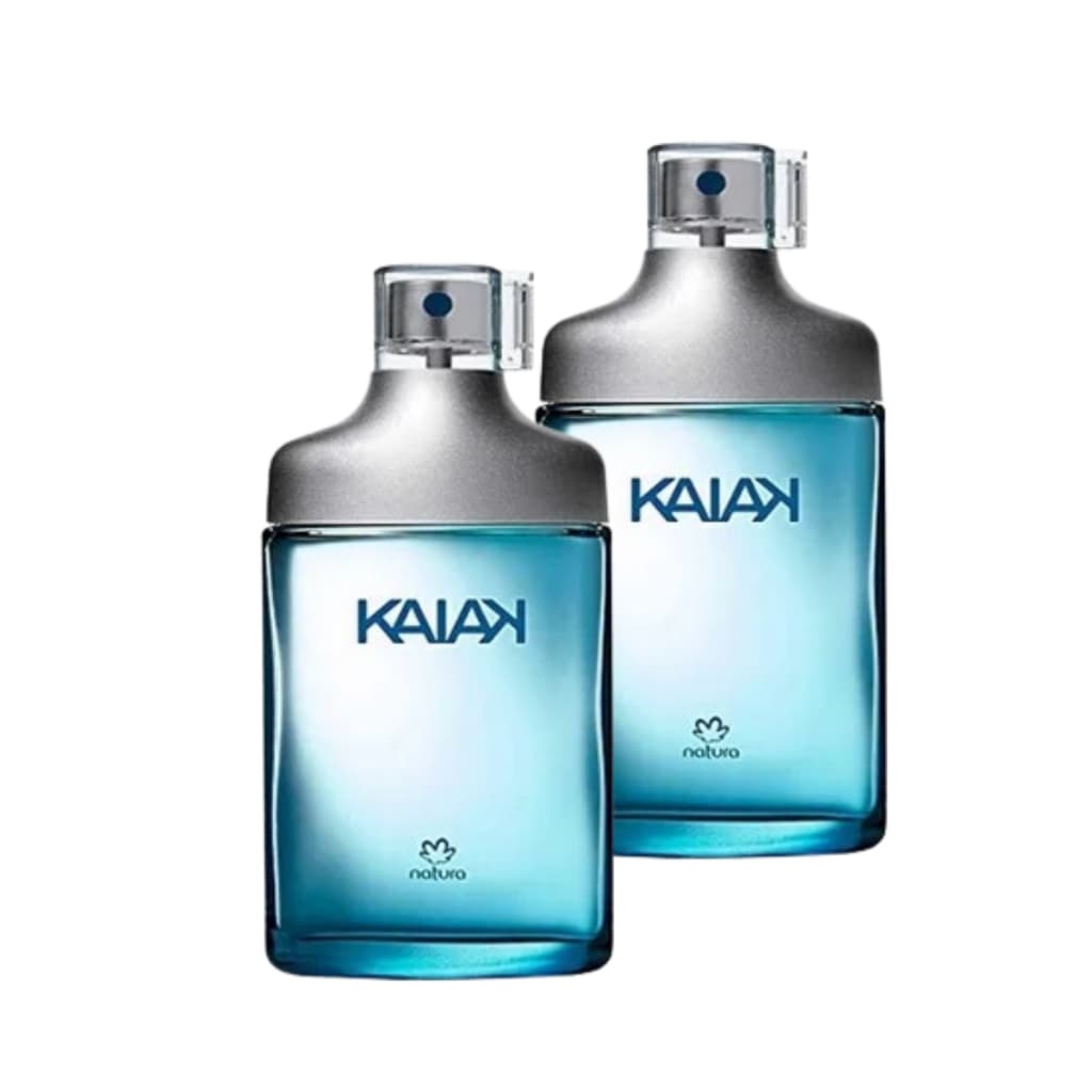 Kit 2 Perfumes Corporal Kaiak - Refrescante Verão 100 ml cada Envio imediato a sua compra!!!