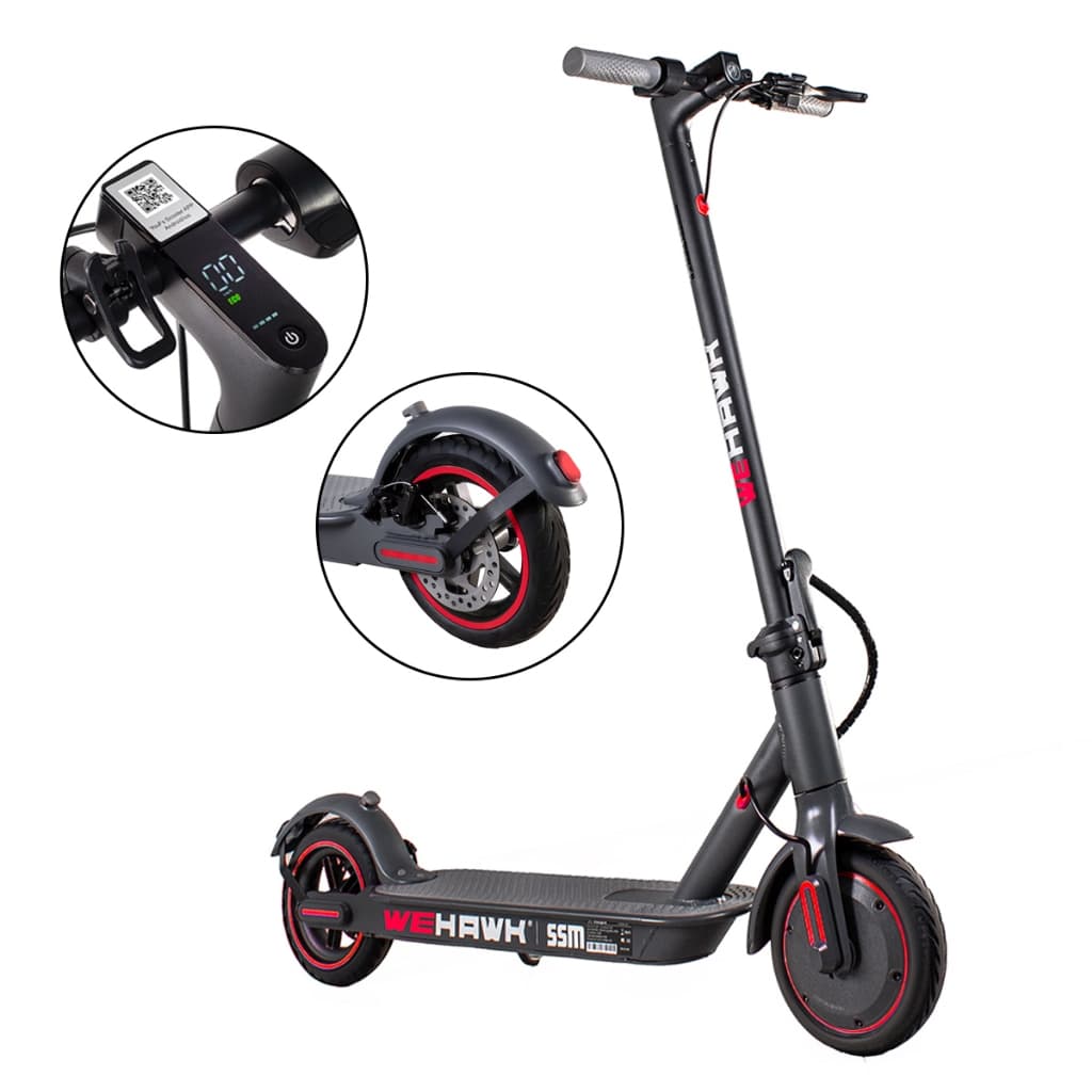 Patinete Elétrico 350W Adulto 120Kg Autonomia 35Km SSM 2026 WeHawk