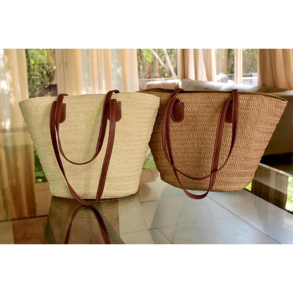 Bolsa de Palha Feminina grande com Alça Leve e Estilosa para qualquer ocasião