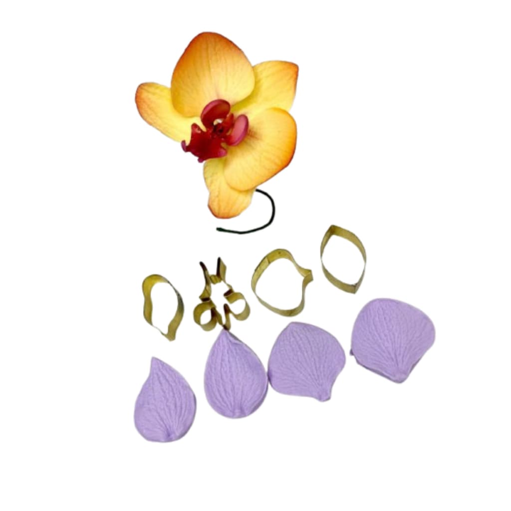 Kit cortador e frisador orquidea phalaenopsis PP mod.02