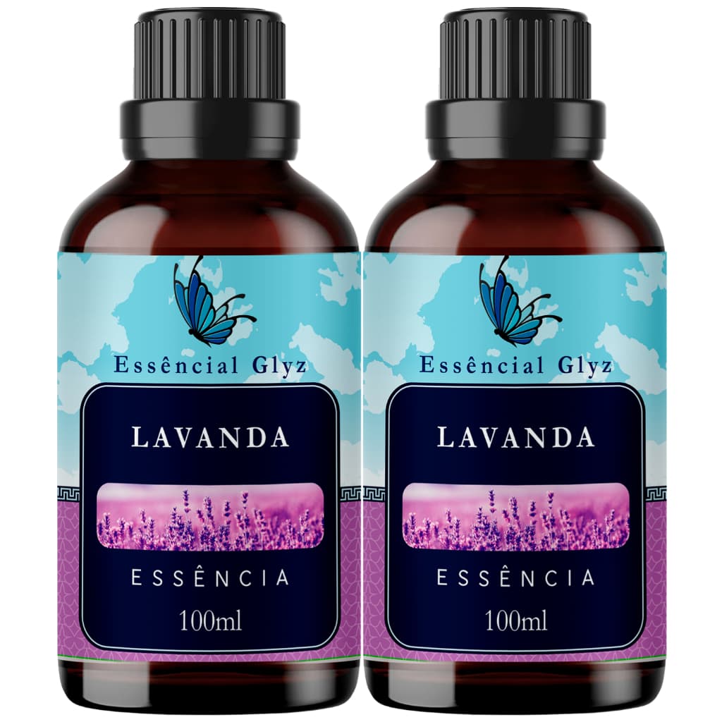 Kit 2 Essência De Lavanda Glyz Aconchego e Doçura Essência