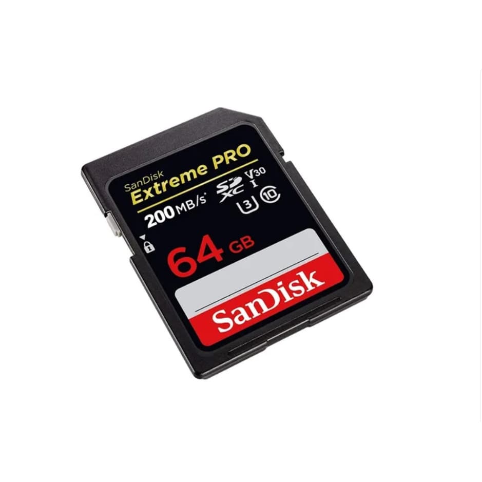 Cartão Sandisk Extreme Pro Sdxc Uhs 64gb 200mb/s