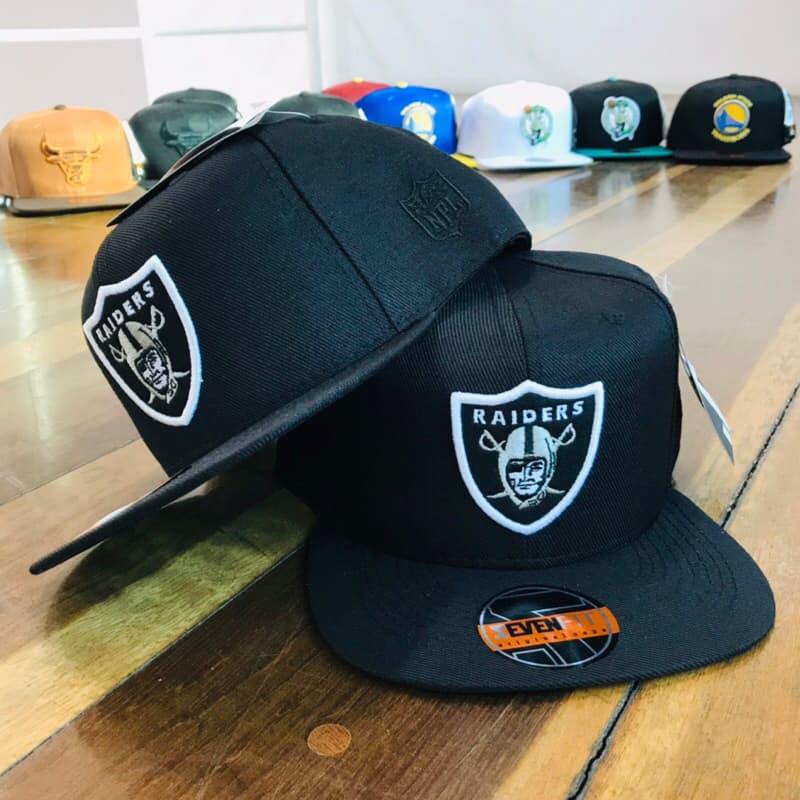 Boné Aba Reta Hip Hop Black Riders / Masculino e feminino / SnapBack/  Bordado