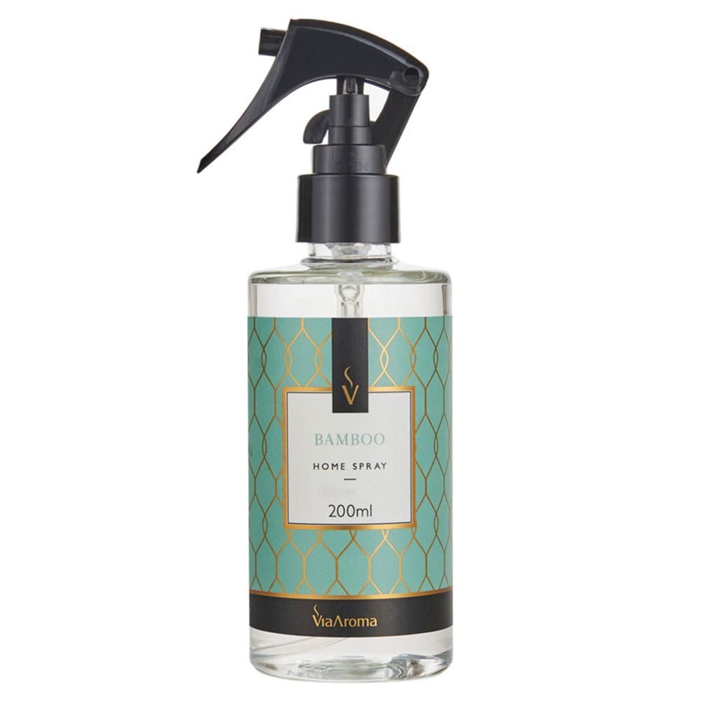 Home Spray Bamboo Via Aroma 200ml Perfume de Casa e Tecidos