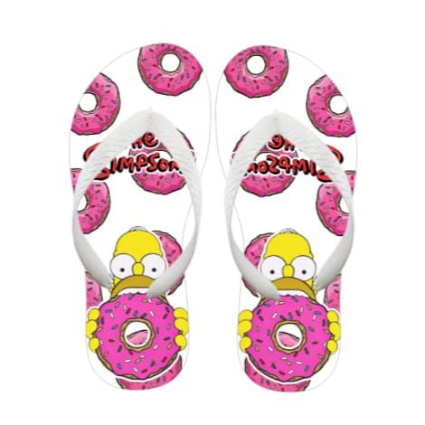 Chinelo SIMPSON Lançamento Top Unissex Promoção sandalia