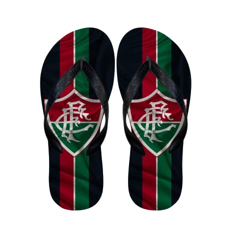 Chinelo Fluminens Lançamento Top Unissex Promoção Sandalia
