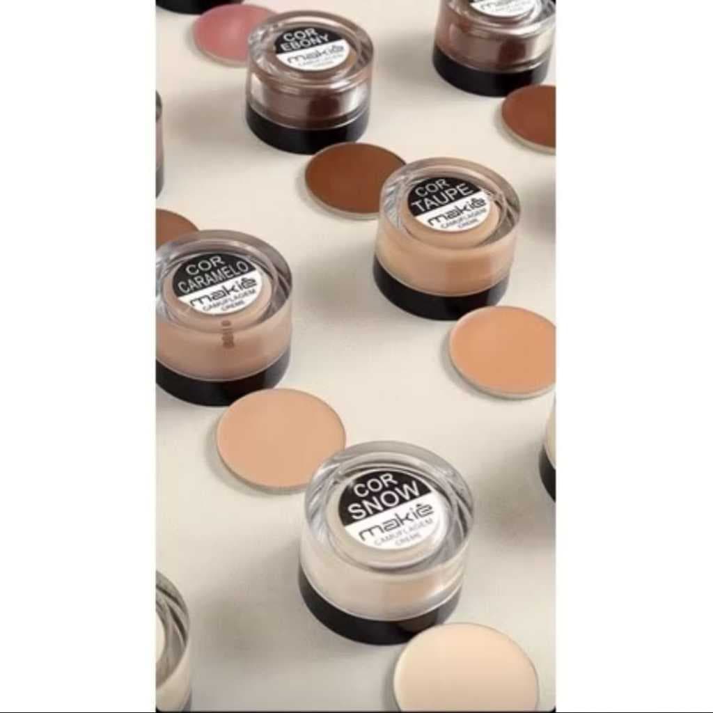 Camuflagem Makiê Corretivo Produto Original Todas as Cores 17g - Envio Imediato