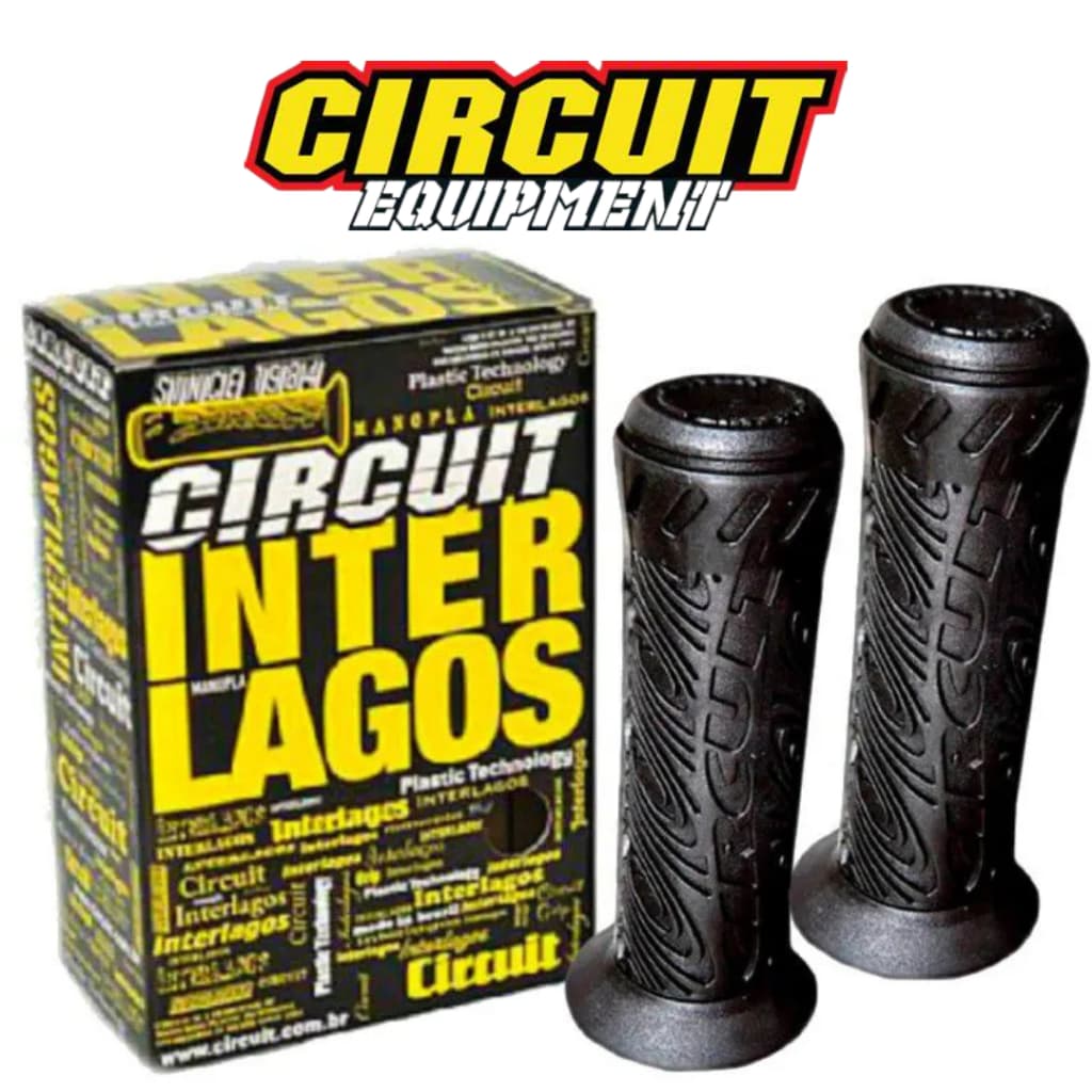 Manopla Circuit Moto Interlagos \ Punho Interlagos Circuit\ Punho Circuit\ Punho de Moto