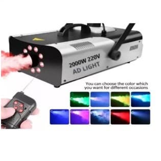 Maquina Fumaça 2.000w 220v  Profissional Festas Balada Dj