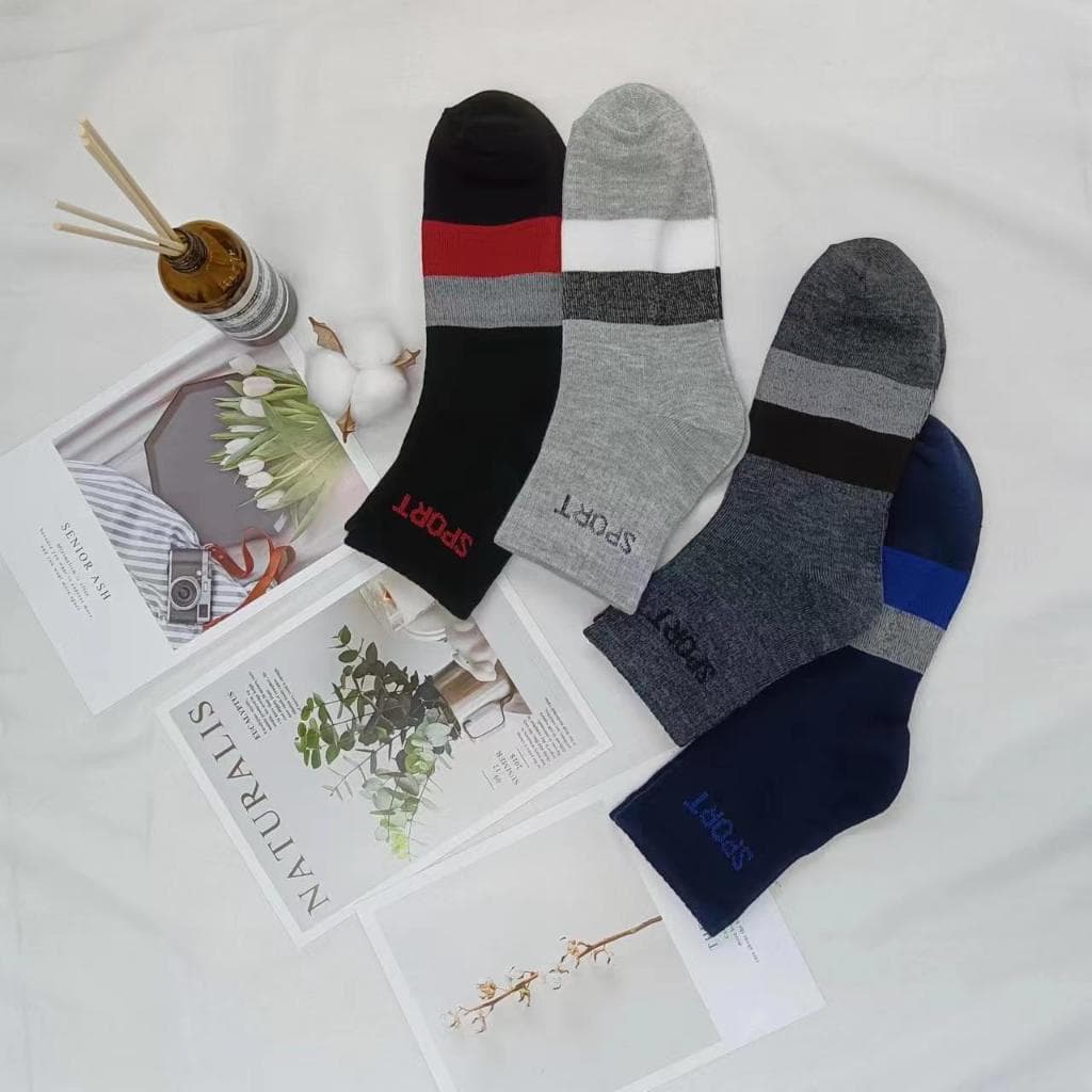 KIT DE 12 PARES DE MEIAS MASCULINO 40-46 CANO CURTO