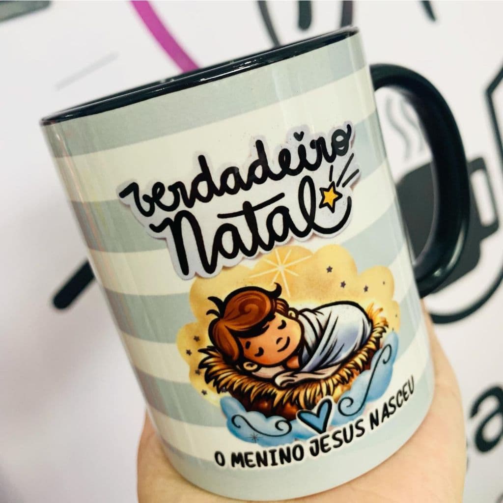 Caneca de Natal - Presente de Natal - Mimo de Natal