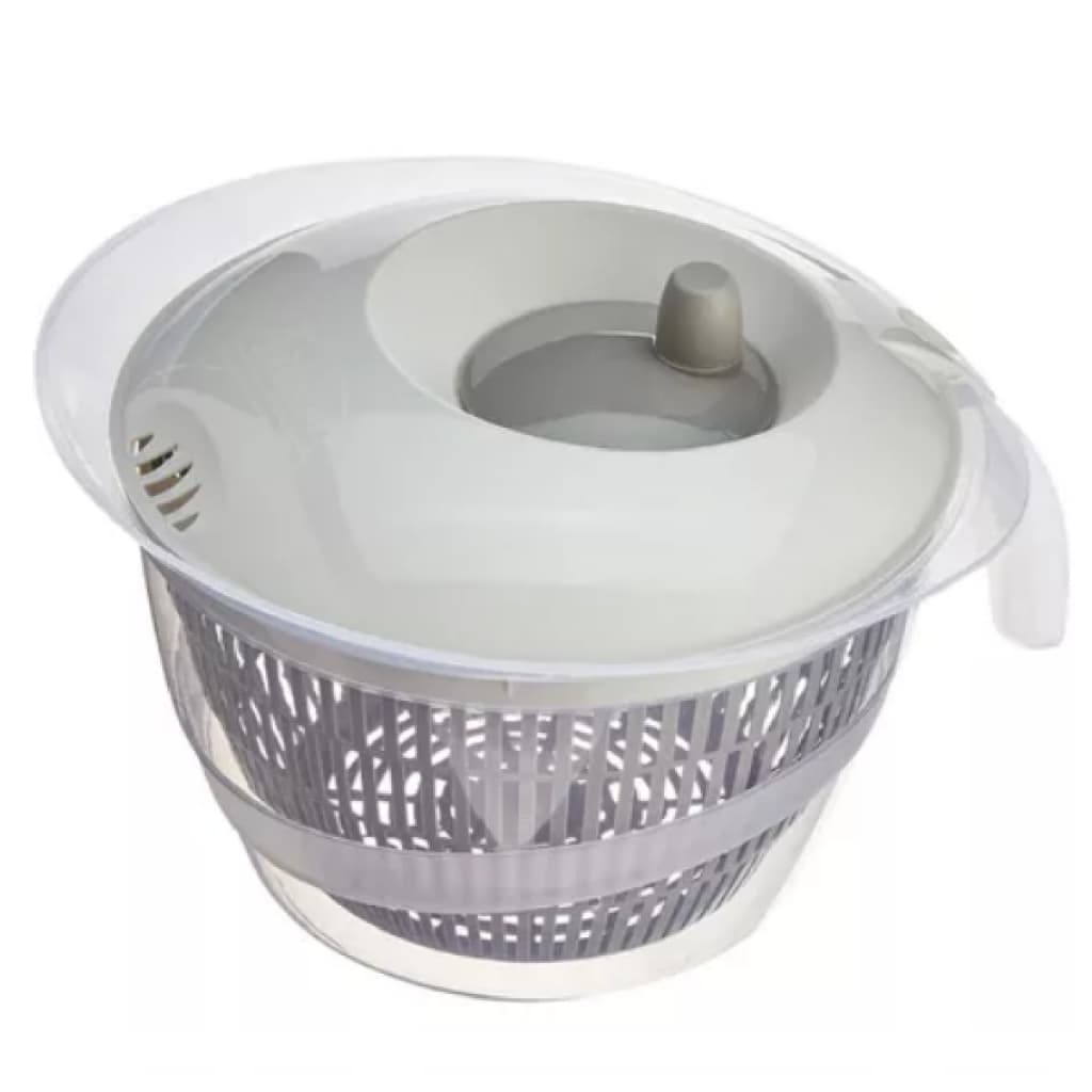 Secador Centrifuga De Saladas E Verduras Manual Plasútil saladeira frutas legumes seca verduras