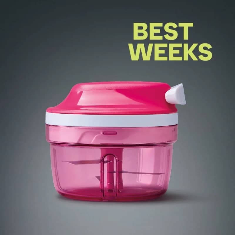 Turbo Chef Tupperware - Envio Imediato - Rosa