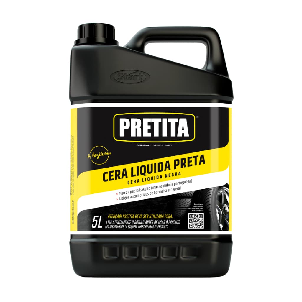 Cera Preta Pretita 5L Pretinho