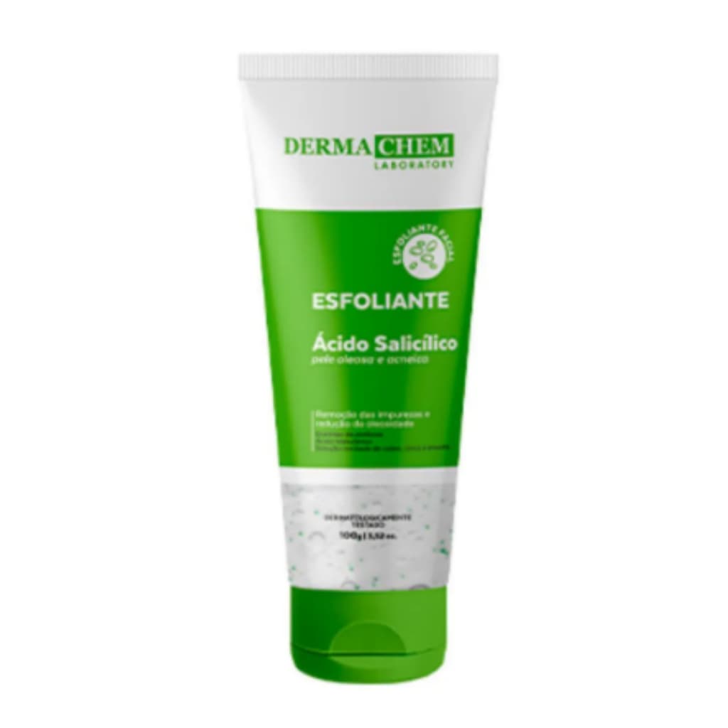 Gel Esfoliante Enzimático Pele Oleosa Dermachem 100 G