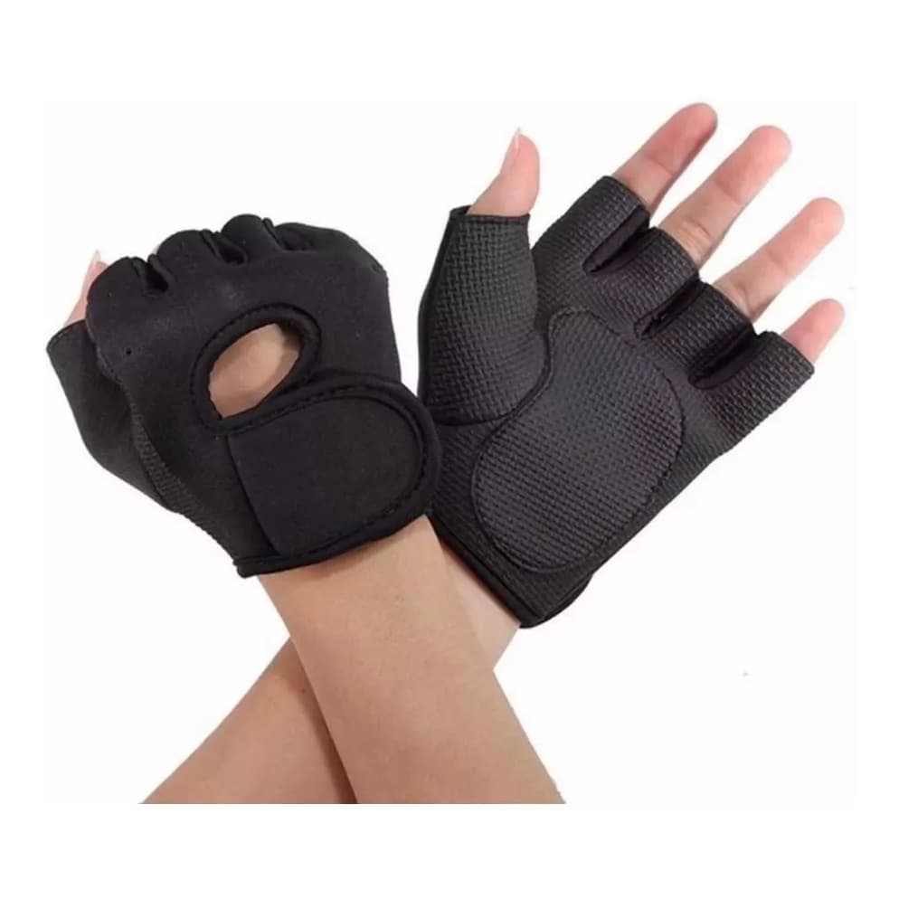 Luva De Treino Profissional Ajustável Fitness Academia