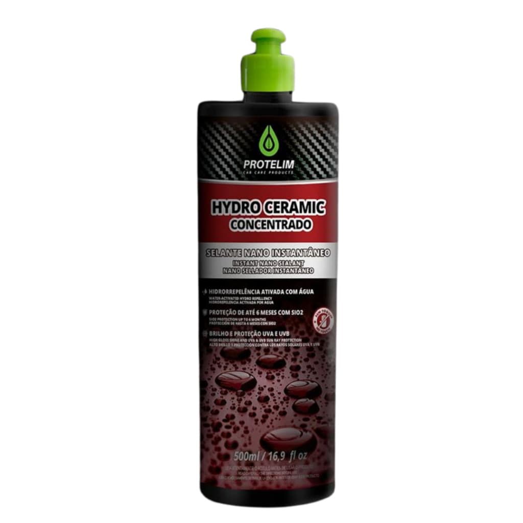 Hydro Ceramic Concentrado Nano Instantâneo 500ml - Protelim