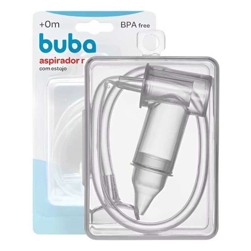 Aspirador Nasal de Sucção com Estojo Buba