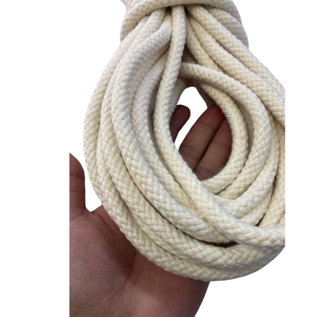 15 Metros Corda De Algodão Capoeira 8mm Graduação Batismo