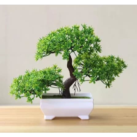 Enfeite Planta Artificial Vaso Bonsai Artificial Plástico Decoração de luxo moderno de Alto Nivel