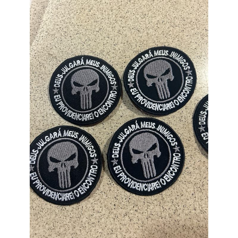 Patche bordado justiceiro punisher
