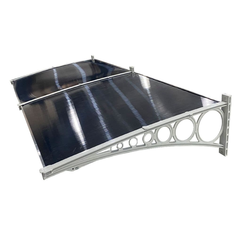 Toldo em Policarbonato 2,00x1,00m - ABS Cobertura p/ portas e janelas