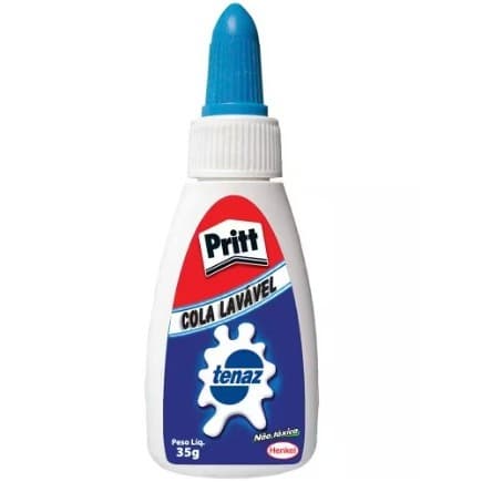 Cola Branca Tenaz Lavável 35g/110g/225g