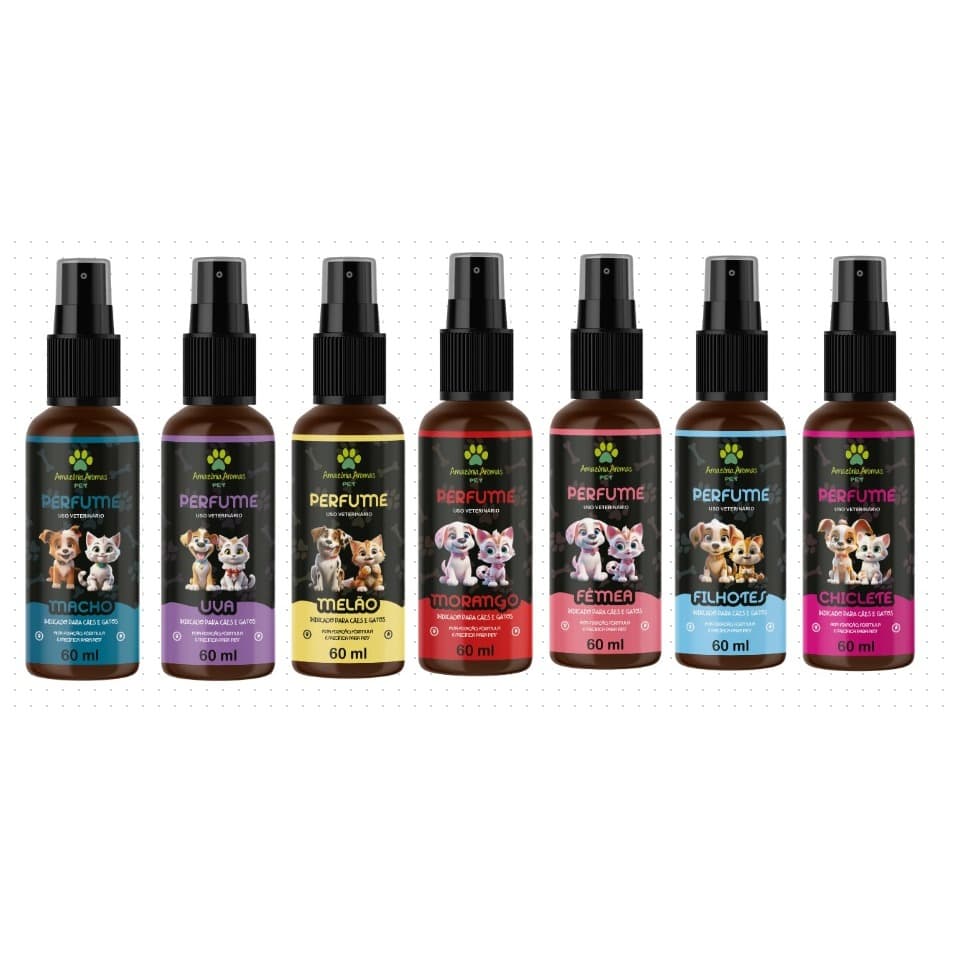 Perfume Amazônia Aromas PET 60ml