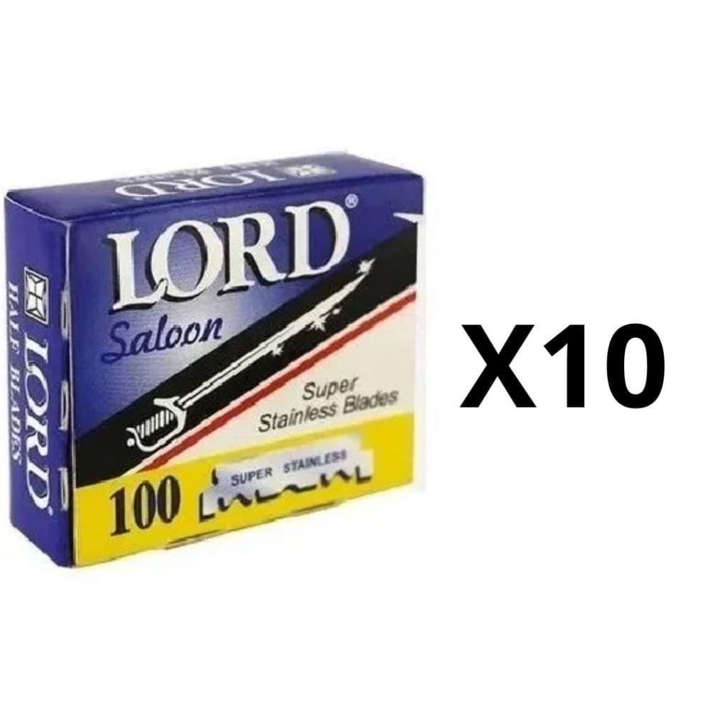 Lamina De Barbear Lord Super Saloon 1/2 Meia Lâmina -1000 Unidades