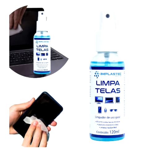 Limpa Telas Sem Flanela Incolor Implastec
