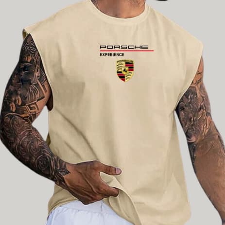 Camiseta Regata Oversized Masculina Streetwear Academia Treino Sport Tecido de Alta Qualidade