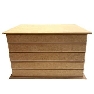 Organizador de mesa 5 gavetas documentos maquiagens folha comoda gaveteiro relogios expositor