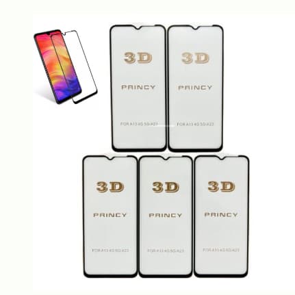 Pelicula Vidro 3d Compativel Galaxy A13 4G 5G / A23 - Kit 2 , 5 e 10 Unidades