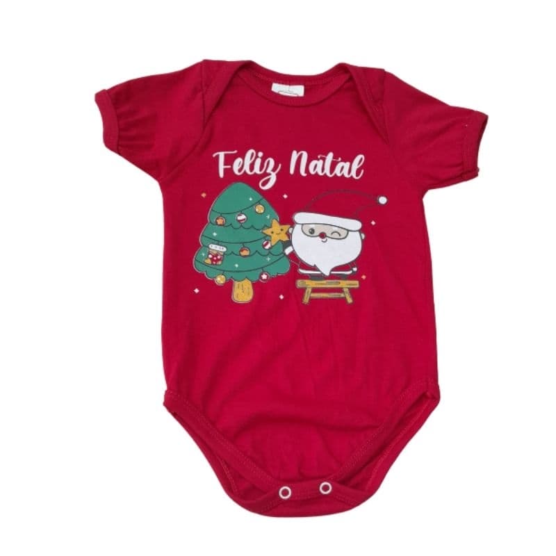 bore para bebê com tema de natal
