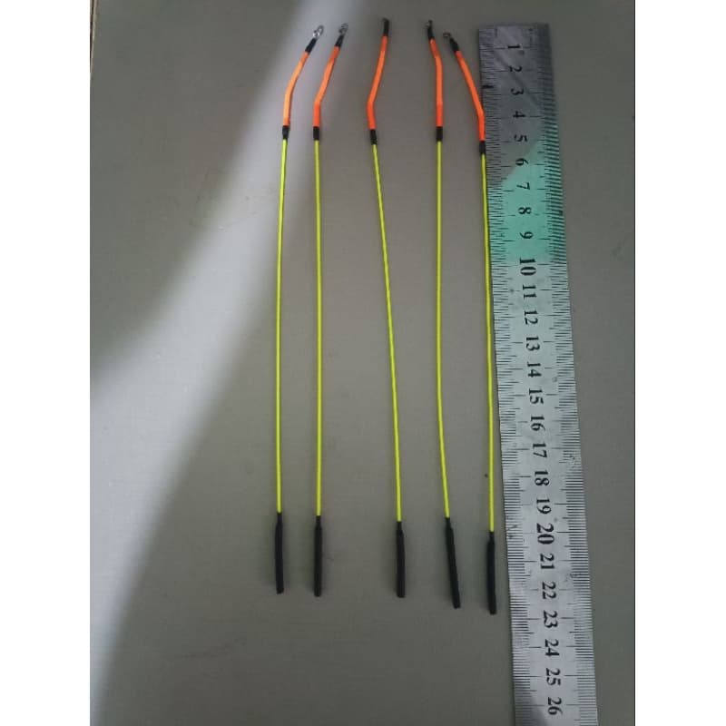 kit com 5  ponteiras inteligente pesca