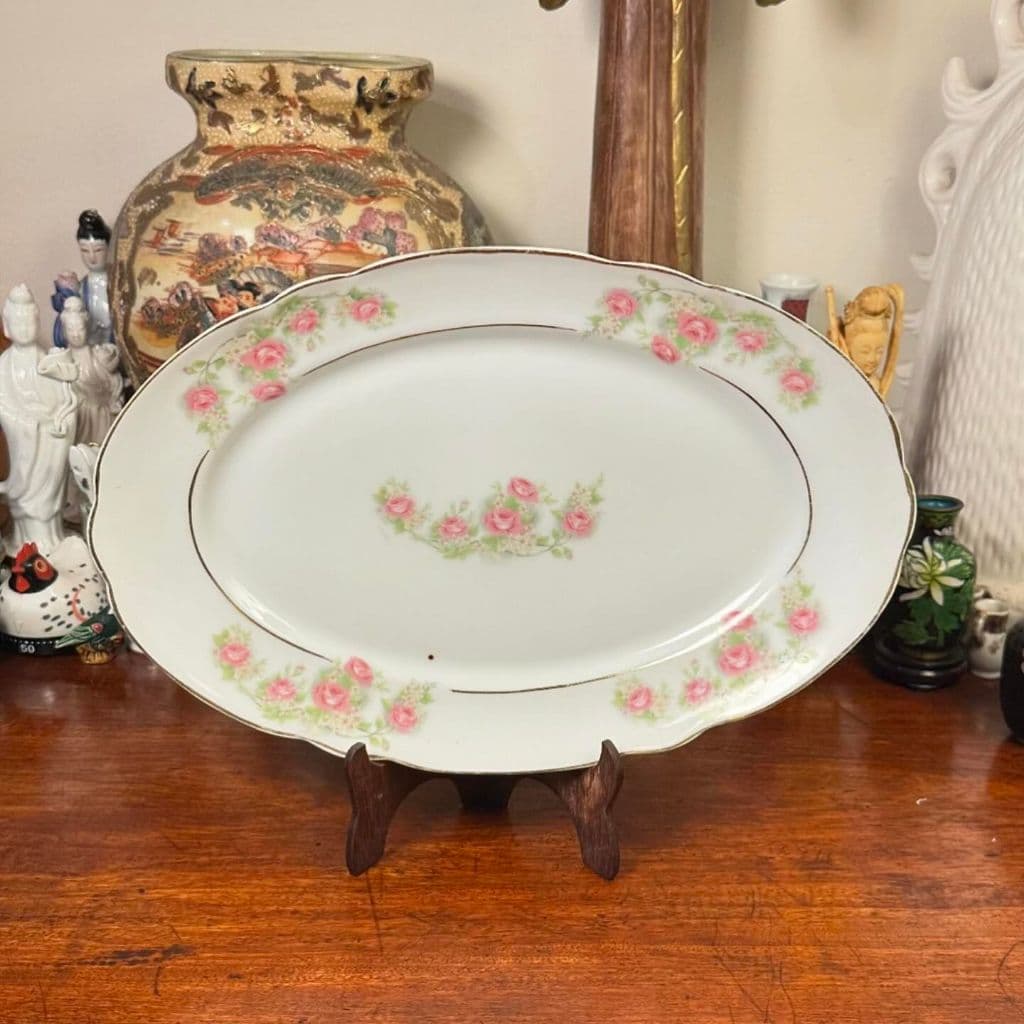 Travessa média em porcelana Real