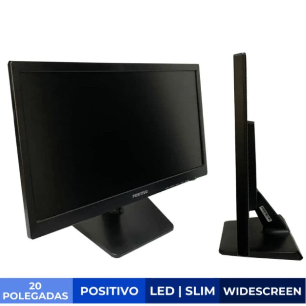 Monitor Positivo 20 Polegadas Slim Widescreen | 20M37AA-b
