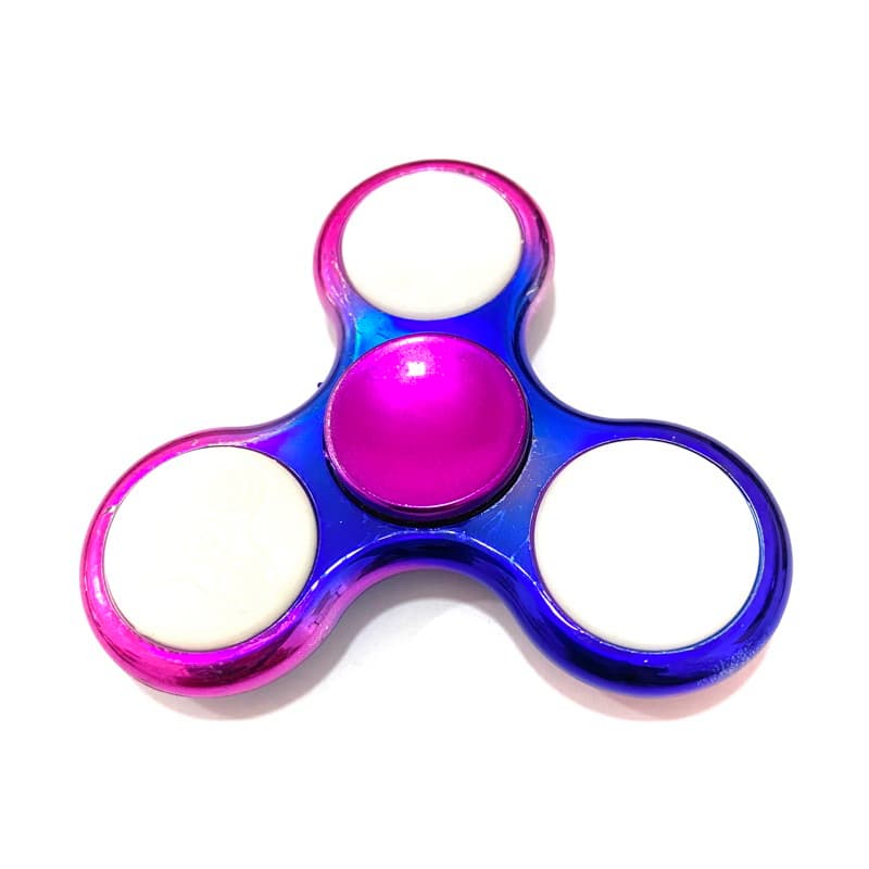 Fidget Hand Spinner Brinquedo Gira Anti-Stress Várias Cores
