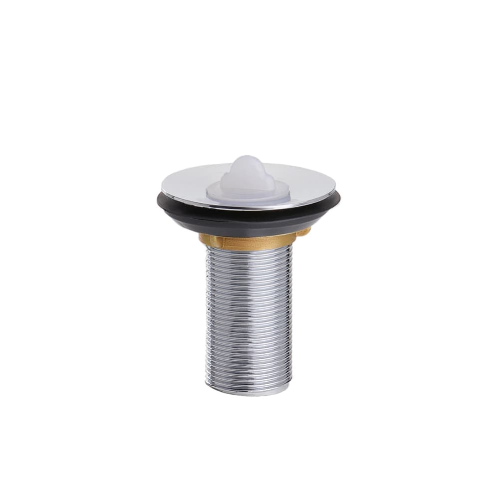 Válvula Ralo para Pia Lavatório E Cuba Banheiro 7/8 Metal Cromada Inox