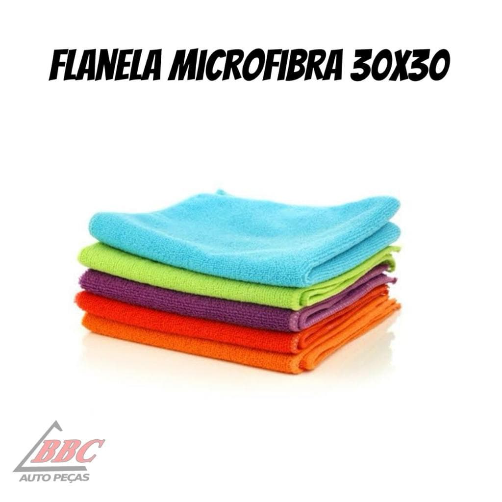 Flanela Microfibra 30x30 cm