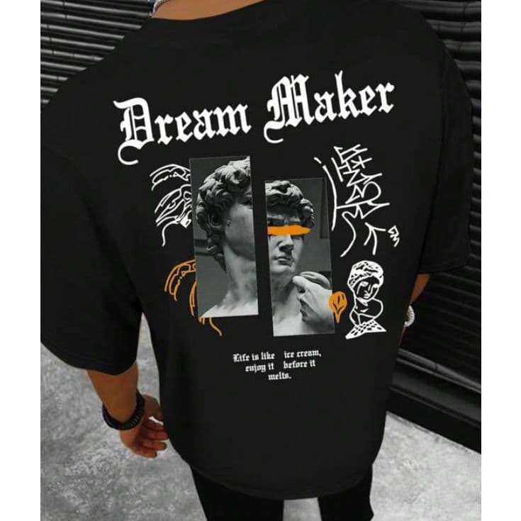 Camiseta Steetwear Dream Maker 100% Algodão Promoção