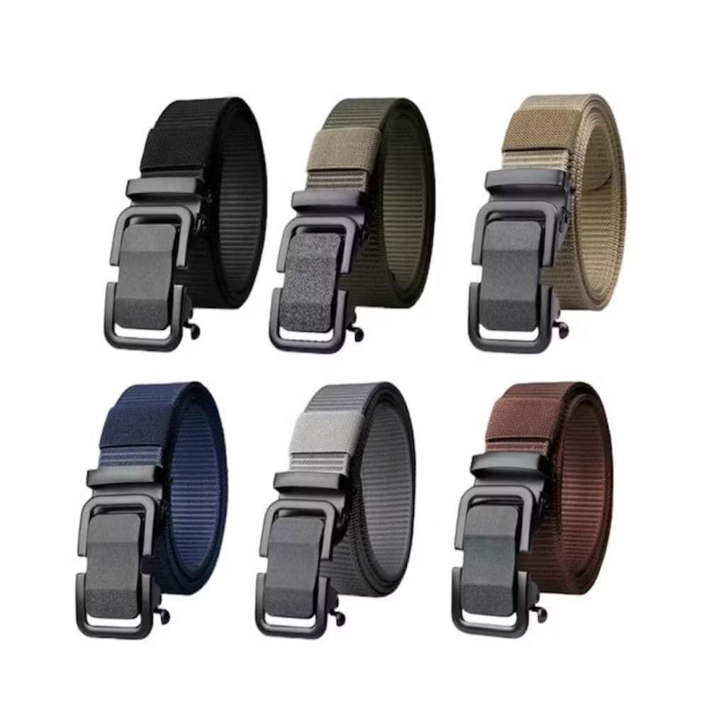 Cinto De Náilon Diferenciado De Engate Rápido Masculino Preto Rápido Envio