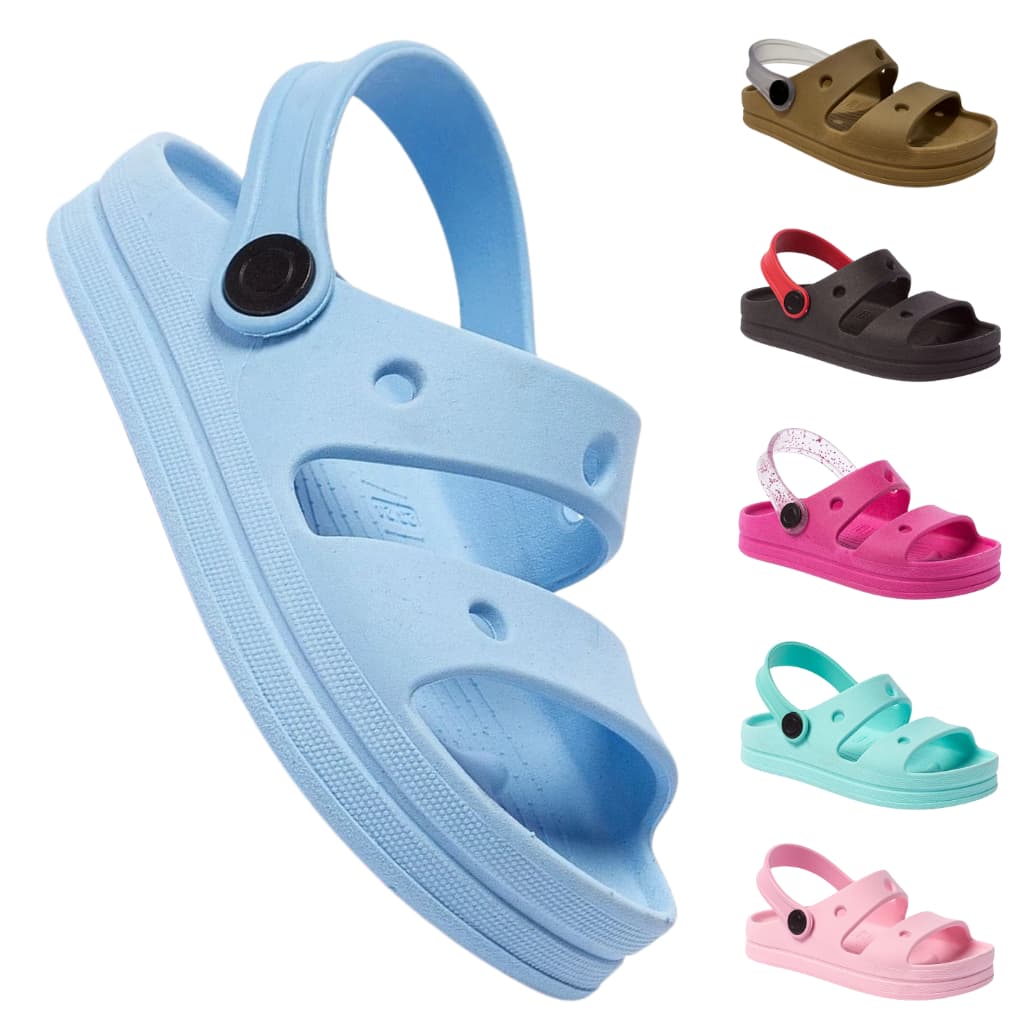Sandália Infantil Menino Menina Colorida Leve Macia Confortavel 23 ao 30