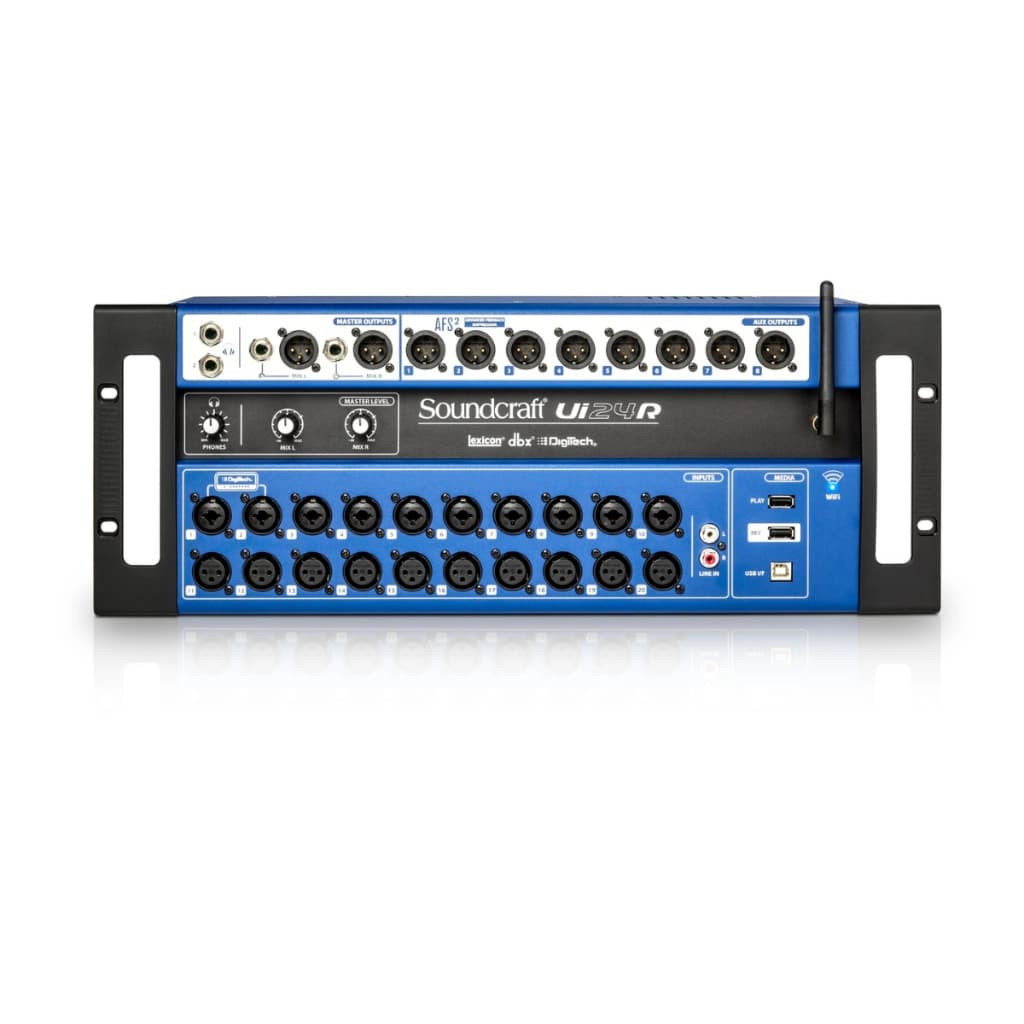 Mesa De Som Digital UI24 Soundcraft 24 canais USB Wifi UI24R